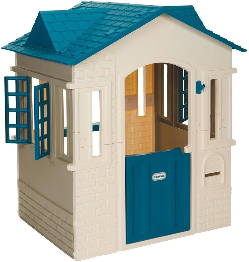Casinha infantil azul Little Tikes
