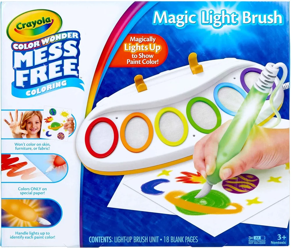 Pincel mágico com luz Crayola