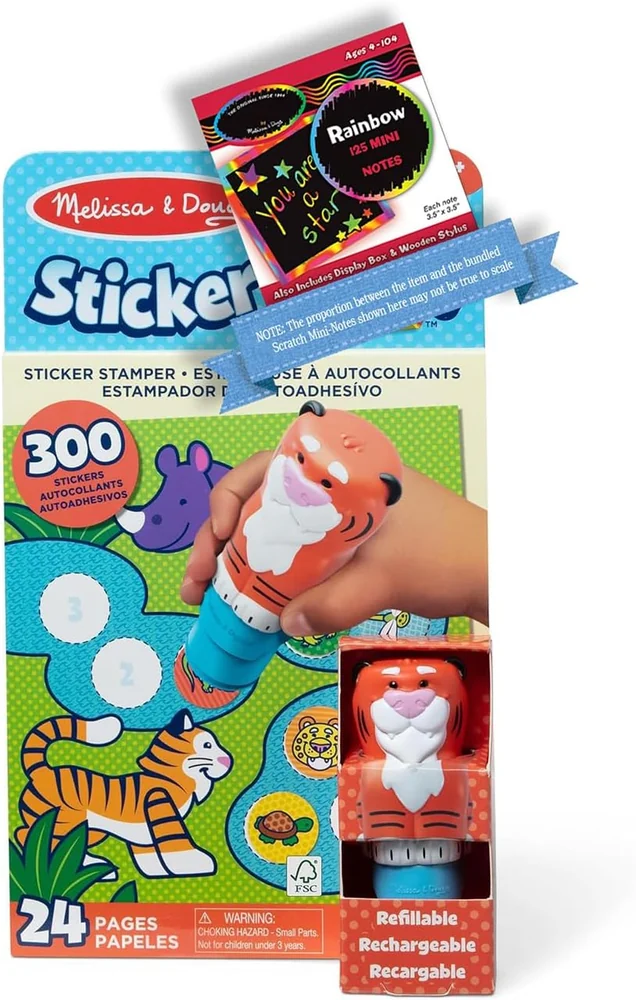 Carimbador de adesivos Sticker Wow — Tigre