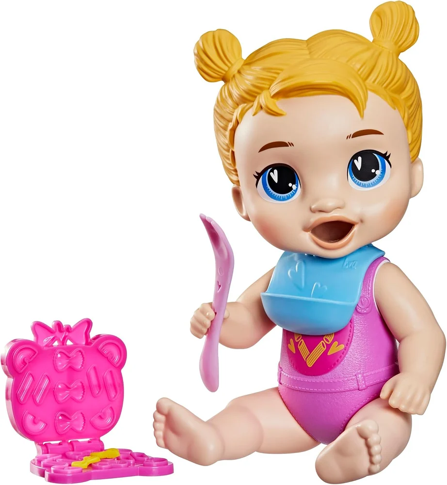 Boneca Baby Alive com comidinhas