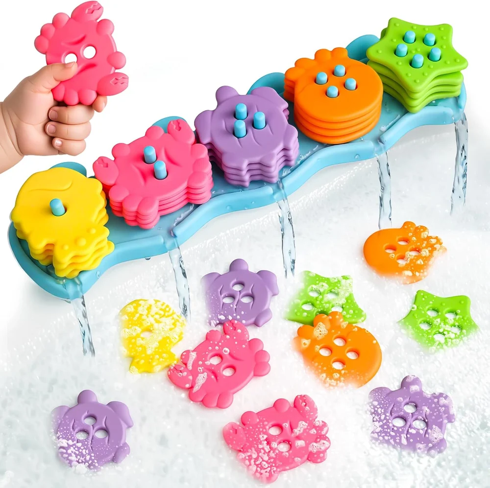 Formas de silicone para o banho