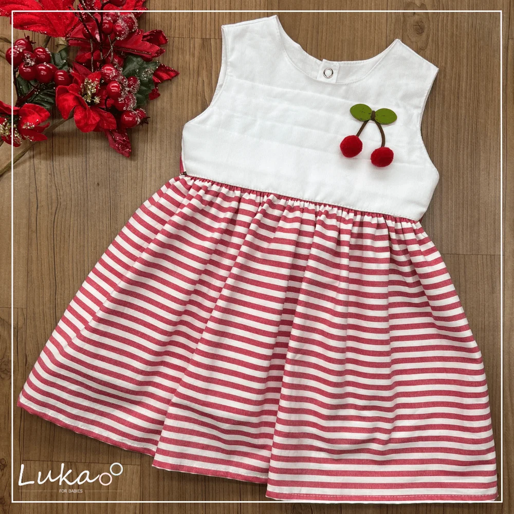 Vestido Bebê Cherry