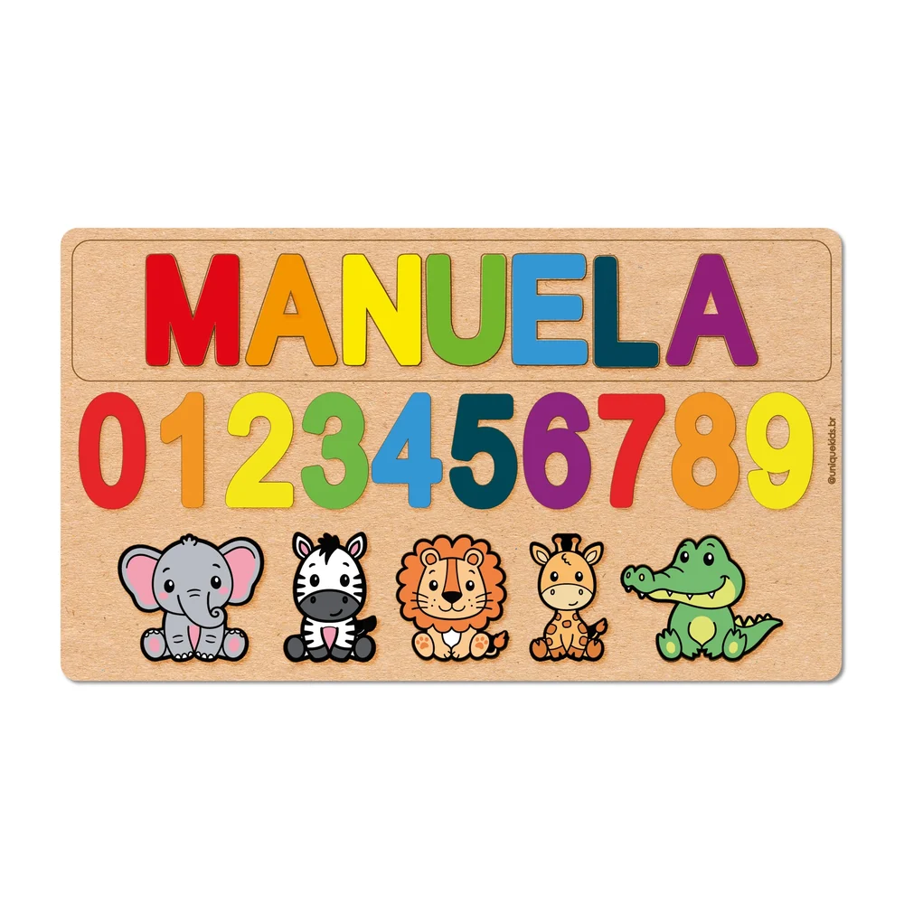Nome, Números e Animais