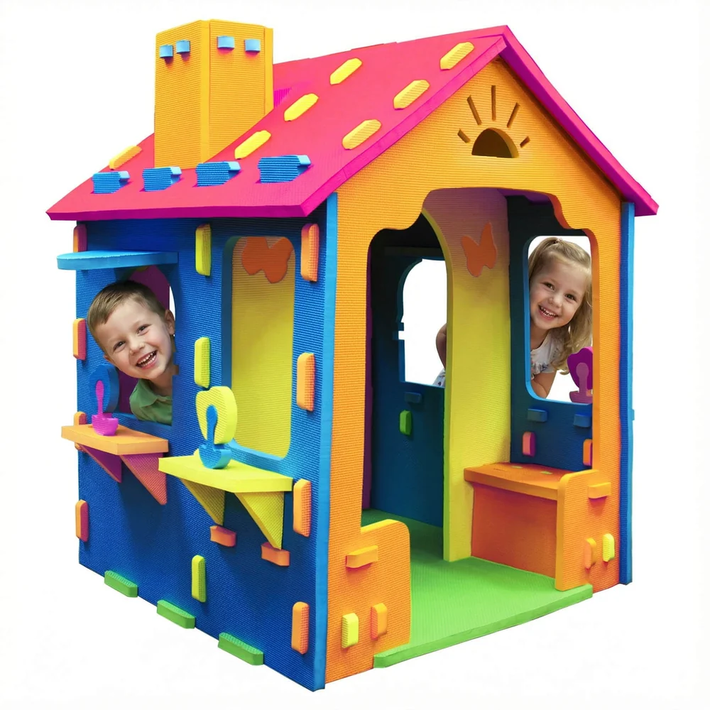 Casinha Infantil de Espuma EVA Costway